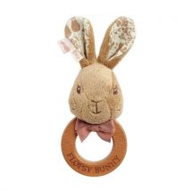 Rainbow Designs Flopsy Rabbit Ring Rattle Toy