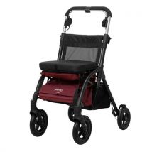 Playcare R05 Walking Aid with Cart & Seat - Cranberry