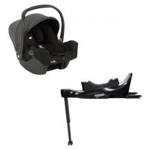 Joie i-Snug 2 Car Seat & Encore Rotating Base Bundle, Shale