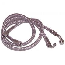 Flexible fioul - F1/4"x F1/4" coudé 90° lg 750mm (2 pcs) - F1/4"x F1/4" coudé 90° lg 750mm (2 pcs)