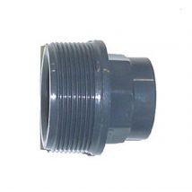 Réduction PVC pression- Mâle à visser / Femelle à visser - Filetage 20/27 - Taraudage 15/21