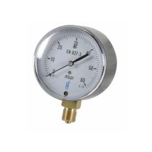 Manomètre gaz radial sec (63 mm) - Diamètre: 63 mm - Raccord vertical 1/4"