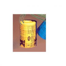 Dispositif avertisseur - Grillage jaune pour le gaz le rouleau de 100 mètres