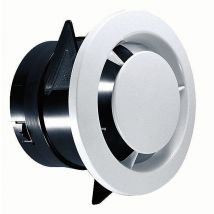 Bouche d'extraction fixes - Modèle GB - Diamètre entrée: 170 mm - Diamètre sortie: 124 mm - Longueur: 100 mm