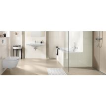 Série WHITE AND CREAM - 30 x 60 WHITE AND CREAM Blanc mat rectifié