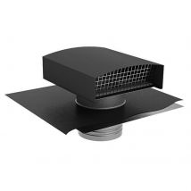 Chapeau de toiture CT - Ø : 160 mm - Couleur : gris