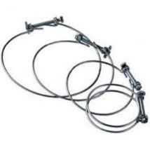 Collier de serrage en fil d'acier - Collier de serrage D127 - sachet de 10