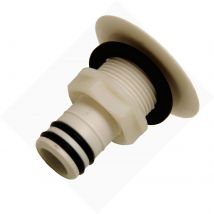 Raccord étanche pour bac à condensats - sortie Ø20mm avec joints