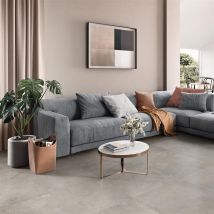 Série CENTRAL DISTRICT - 45X45 CENTRAL DISTRICT GRIS MAT