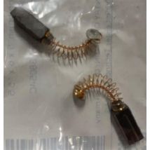 Jeu de balais charbon avec ressort allumeur - Pour chaudière bois