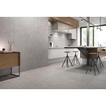 Carrelage d'intérieur imitation pierre - Série Origen - Plinthes - 8 x 61,5 cm - Plinthe Origen Anthracite S 19