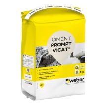 WEBER CIMENT PROMPT VICAT - SAC DE 5KGS - Ciment Prompt Vicat - Sac de 5 kg
