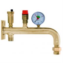 Console vase d'expansion - Longueur: 320 mm - Largeur: 230 mm - Hauteur: 90 mm - DORE