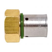 Ecrou tournant femelle à sertir PER - Diamètre : 16 - 3/8''