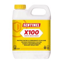 Inhibiteur X100 – Protection anti-corrosion et anti-calcaire pour installations de chauffage - Bidon de 1L