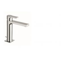 Mitigeur lavabo large chromé Omega - Hauteur sous bec 125 mm - Hauteur 170 mm - CHROME.