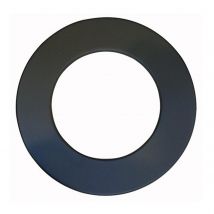 Rosace pour élément droit de finition Ø 130 - Noir