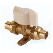 Vanne 1/4 de tour pour butane et propane 812 et 3812 - 561 - Raccordement : Entrée M 20 x 1,5 - Sortie M 20 x 1,5