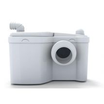 Broyeur adaptable W12 - 1 entrée WC Ø 100mm + 1 entrée lave mains Ø 40mm