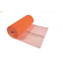 Natte de désolidarisation et de drainage DITRA DRAIN 4 - Largeur 1000mm - rouleau de 25 ML