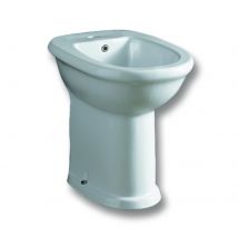 Bidet surélevé céramique ALTO 3 - Blanc - Hauteur 50 cm - Profondeur : 51 cm - Largeur : 37,5 cm