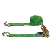 Sangle d'arimage en 2 parties - Sangle d'arrimage 50 mm - 2 parties - Coloris bleu - Longueur standard circonférence : 6 m - Longueur: 7,5 m - Fzul.daN (kg) : 2000