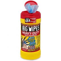 Tube de 120 lingettes industrielles HEAVY-DUTY - Tube (boite) de 120 linguettes