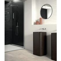 Carrelage d'intérieur effet béton - Faïence - Série SWING (25x50 cm) - Dimensions: 25 x 50 cm - ANTRACITA - Aspect lisse