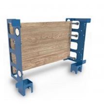 Smart U pour Box - Accessoire pour pose de robinetterie encastrée - Entraxe des montants: 400 mm - Profondeur réglable de 80 à 100 mm