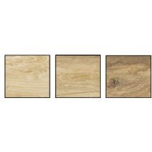 Carrelage imitation bois - Plinthe - Série WOODEN - Dimensions: 8 x100 mm - Beige