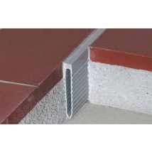 Profilé de fractionnement pour pose scellée DILEX MOP - Hauteur: 50 mm - coloris gris