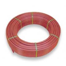 Tube en polyéthylène réticulé - Couronne rouge - Rouge - 12 x10 mm -Longueur: 240 m