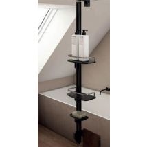 Profilé de douche supports d'accessoires EASY - Coloris noir mat