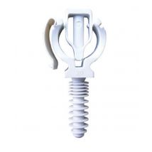 Colliers de fixation Fixalpex simple - Diamètre: 20 mm - Seau de 100 pièces - Blanc - Sans BAGALPEX