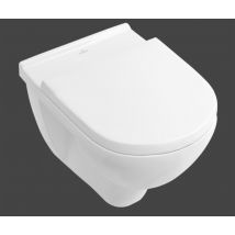 Cuvette WC sans bride, modèle suspendu O. Novo - Combi pack - Dimensions: 360x350x560 mm - Blanc
