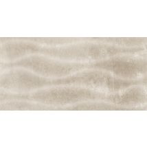 Echantillon faience effet béton SELECT (décor vague TAUPE) - Coloris: Taupe décor vague