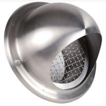 Prise d’air façade inox - Ø 125 mm