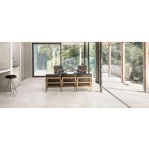 Carrelage de sol effet pierre série UNIQUESTONE (30X60 cm) - Dimensions: 30x60 cm - Coloris: Titanium naturel rectifié