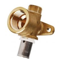 Té à applique laiton à sertir SERTIPRESS - Ø 16 mm 1/2"