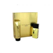 Damaged Box Dkny Donna Karen Gold - 50ml EDT Gift Set With Body Lotion