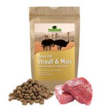 Schecker - Menü mit Strauß & Mais [24kg]