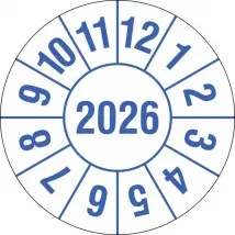 Prüfplakette »2026«