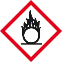 GHS-Gefahrenpiktogramm »Symbol 03: Flamme über Kreis«