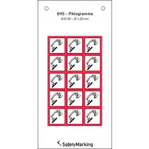 GHS-Gefahrenpiktogramm »Symbol 05: Ätzwirkung«