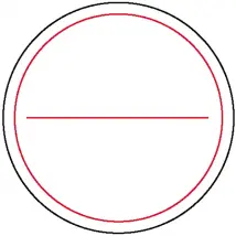 Etiketten - Stromkreis/Verteilerkennzeichnung »Farbe: weiß/ rot«