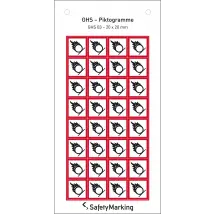 GHS-Gefahrenpiktogramm »Symbol 03: Flamme über Kreis«