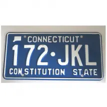 US-PKW Kennzeichen Connecticut