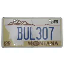 US Kennzeichen Montana - original Nummernschild aus den USA