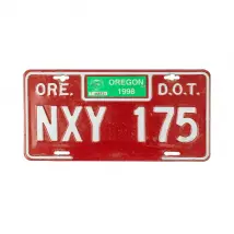USA - Nummernschild aus Oregon - original