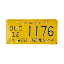 US-Nummernschild West Virginia - Wild Wonderful - original